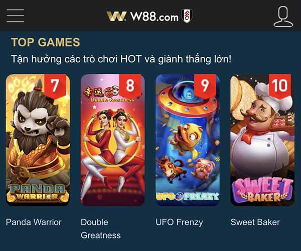 Slot game nổ hũ tại W88